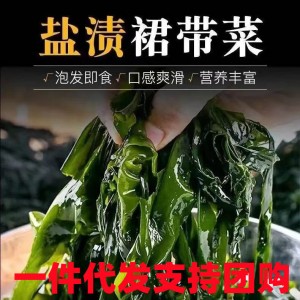 鹽漬裙帶菜一箱半干貨鹽漬海白菜新鮮火鍋食材